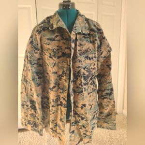 Military Utility Blouse Jacket